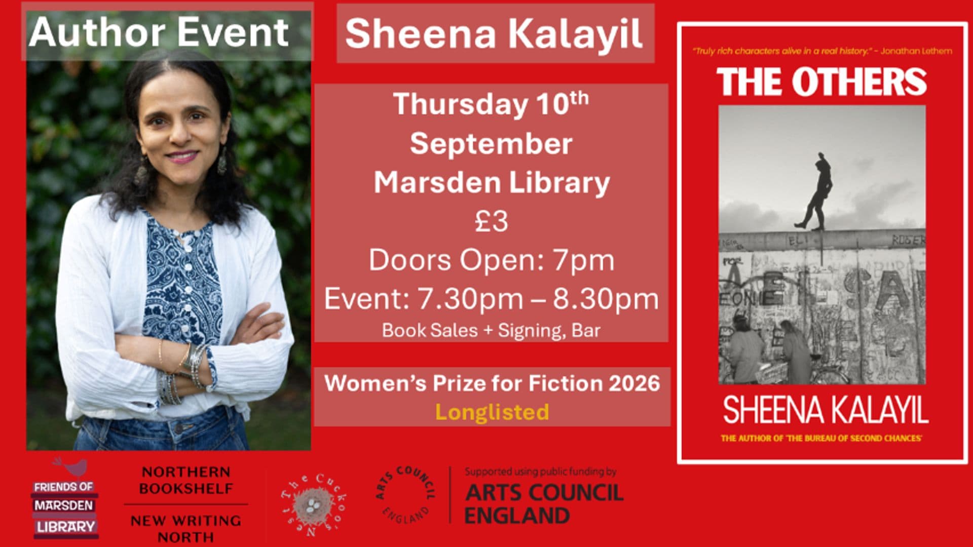 Author Event: An Evening with Sheena Kalayil (The Others)