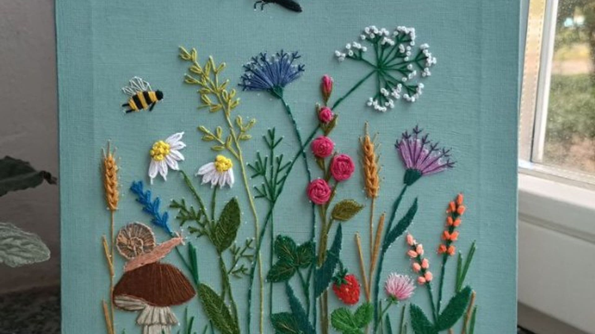 Embroidery on Canvas