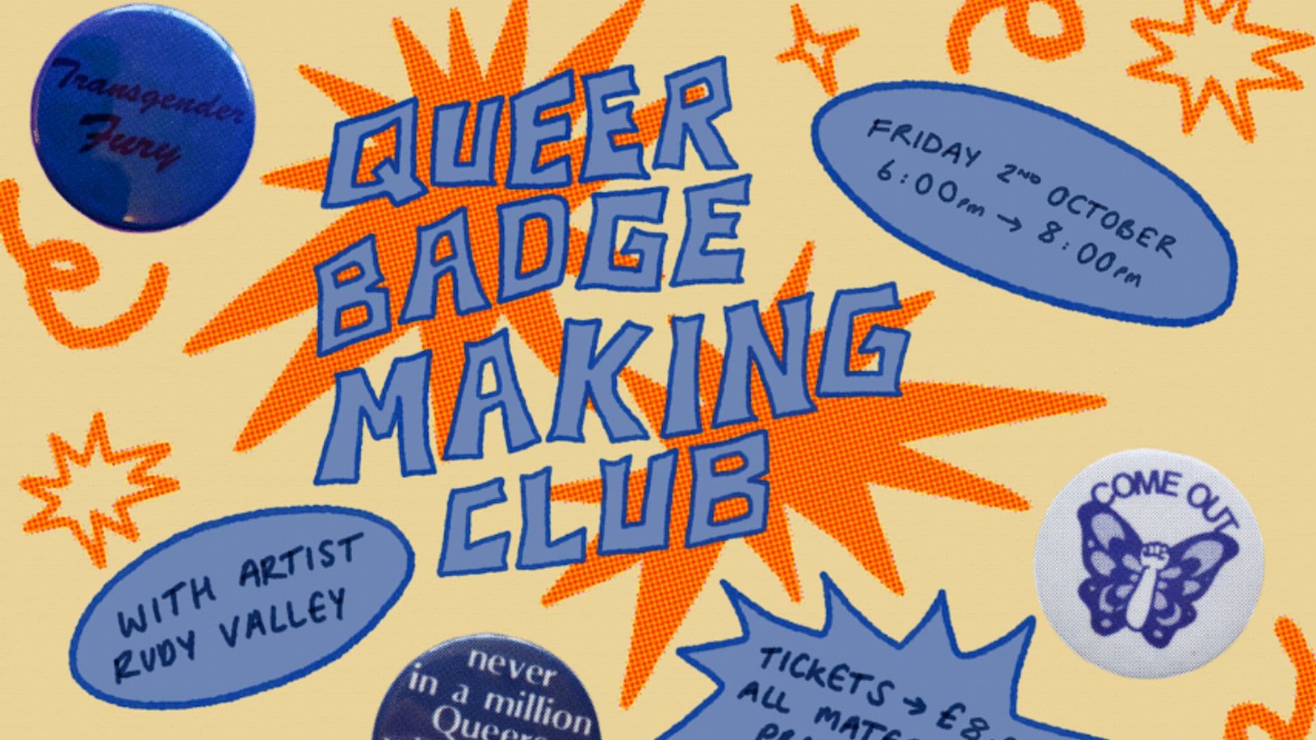 Queer Badge Making Club