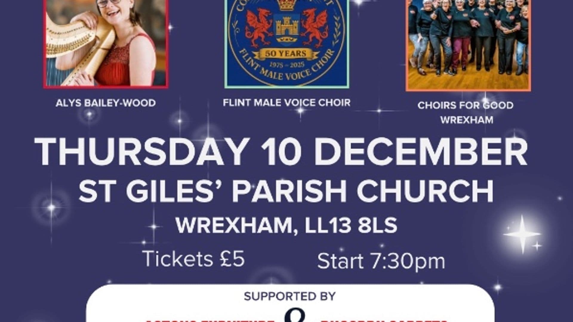 Choirs For Good Wrexham - Christmas Concert for Maggie's