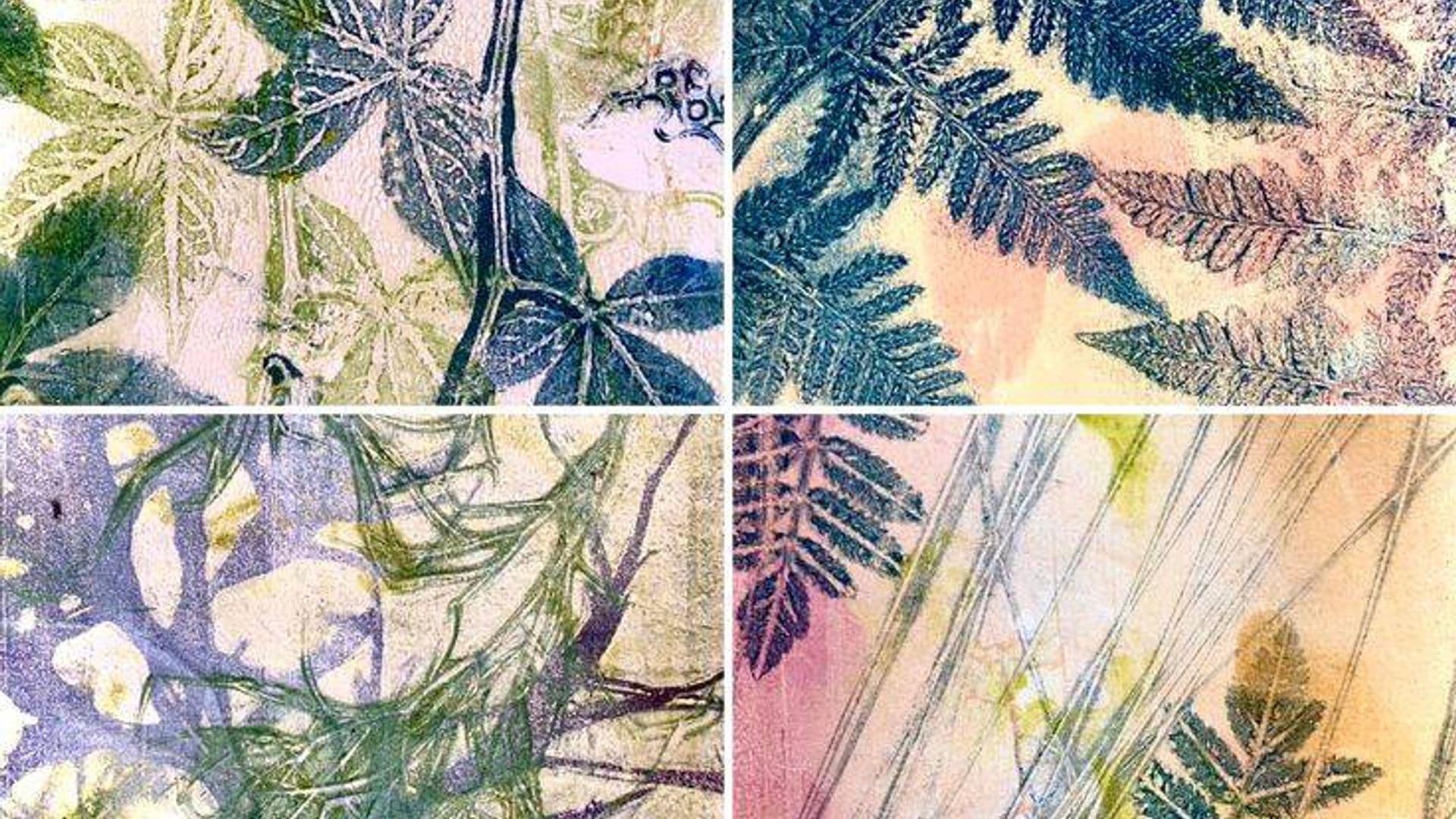 Botanical Gelli-printing